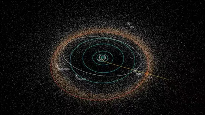 64亿公里外的太空场景