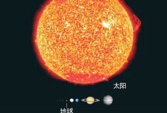 太阳相当于多少个地球？