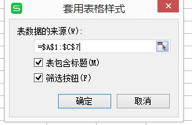 WPS表格中如何使用智能表格样式教程分享