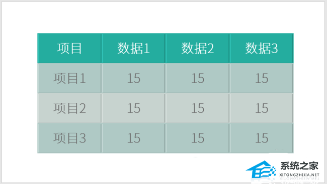 如何在PPT中设置表格单元格凹凸效果