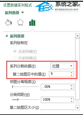 如何用excel制作复合饼图