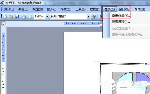 word制作扇形统计图