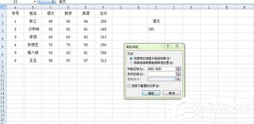 excel高级筛选技巧