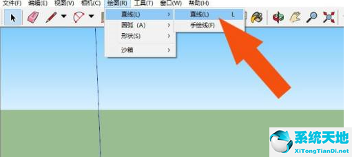 sketchup画直线(sketchup手绘线)