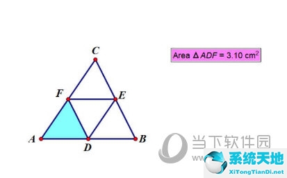 几何画板三角形拼接成平行四边形(几何画板中如何给三角形涂色)