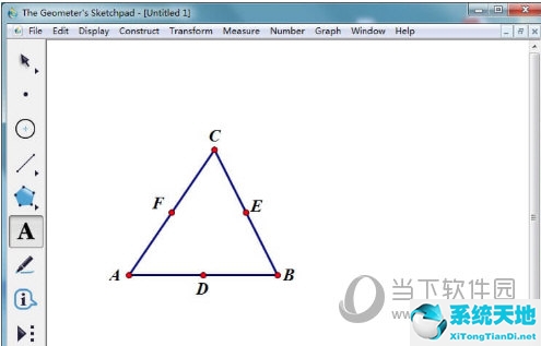 几何画板三角形拼接成平行四边形(几何画板中如何给三角形涂色)