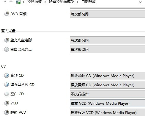 win10放入光盘没反应(win10光盘自动播放怎么设置)