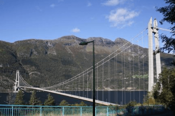 世界上最长的悬索大桥