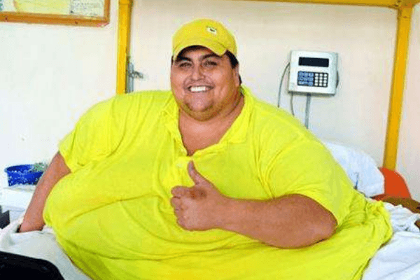 世界上最胖男子