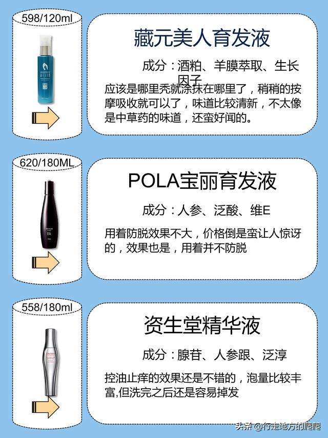 真没忍住，这些国货育发液我又回购了，头发多的不是一星半点