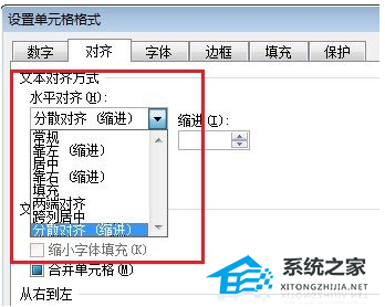 如何设置Excel表格中姓名的左对齐和右对齐 分享操作方法